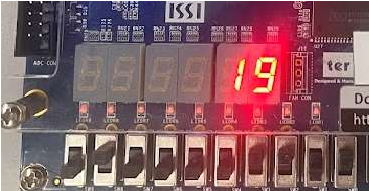 Subtraction using ALU (32-13)