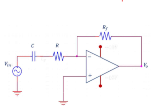 high-pass filter schematic